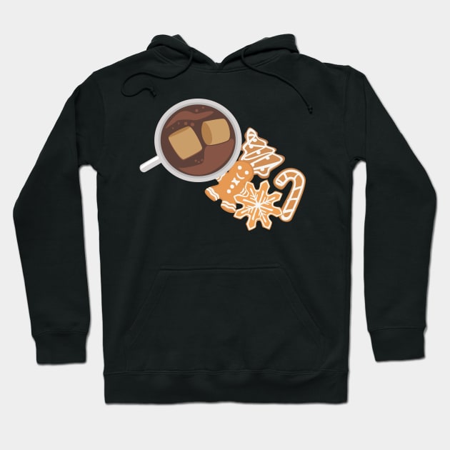 Cookies and cocoa Hoodie by MayaPan